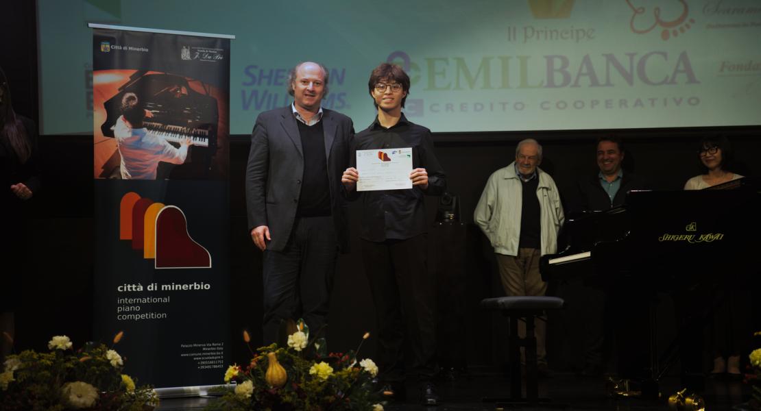 1° posizione Cat. I Mattias Antonio Glavinic +Premio Romantico